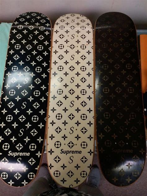 louis vuitton supreme skateboard deck|louis vuitton skateboard wheels.